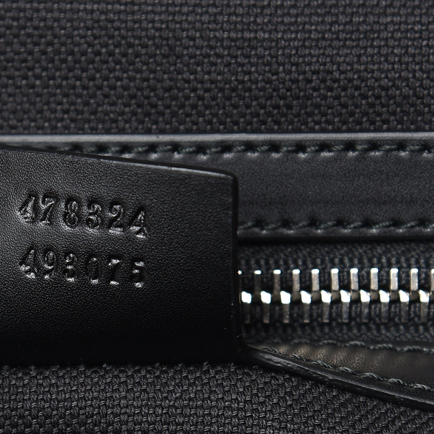GG Supreme Monogram Web Tote Backpack Black Grey