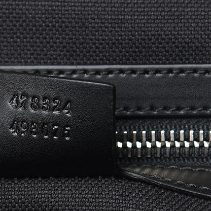 Gucci GG Supreme Monogram Web Tote Backpack Black Grey 7 of 9