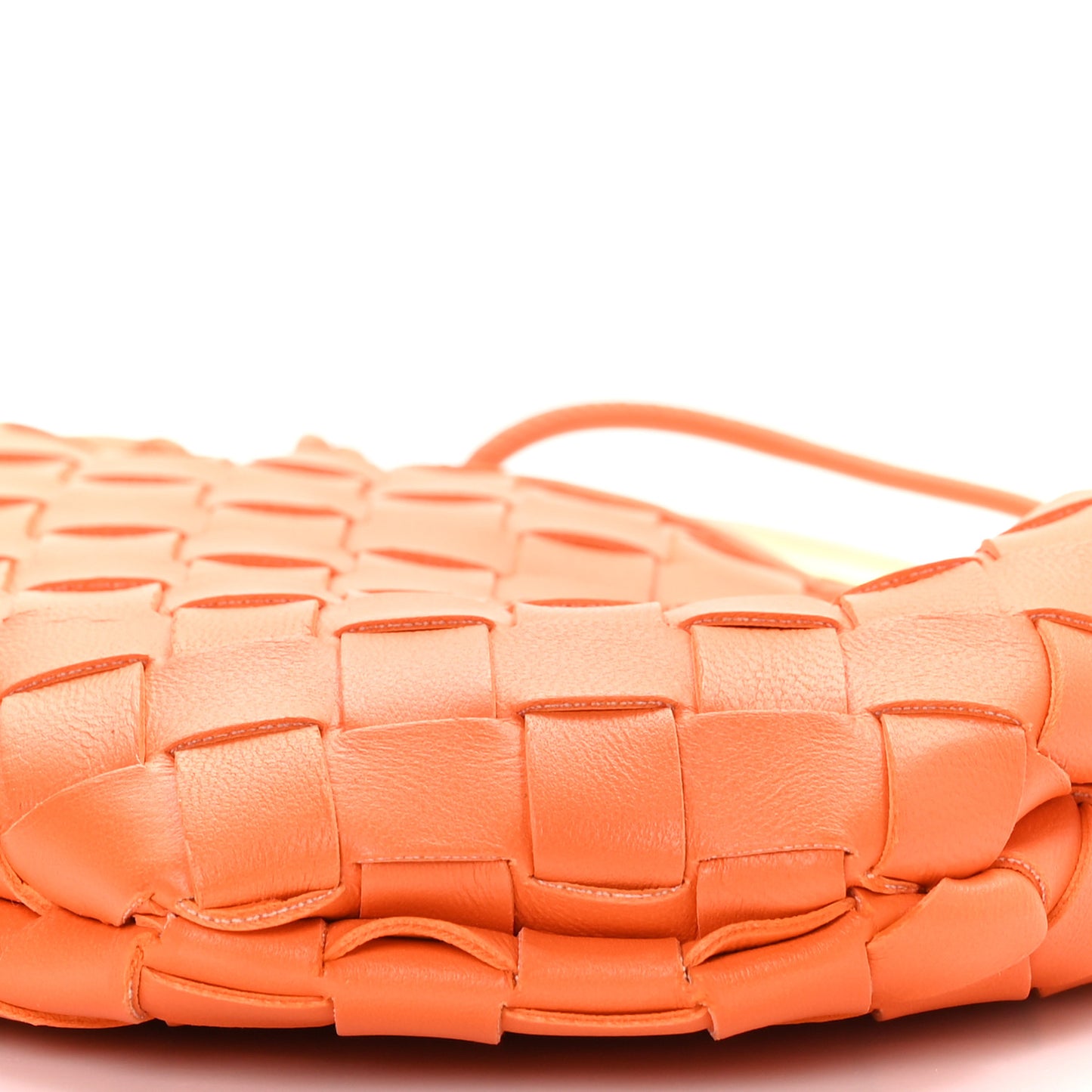 Nappa Intrecciato Mini Sardine Bag Papaya