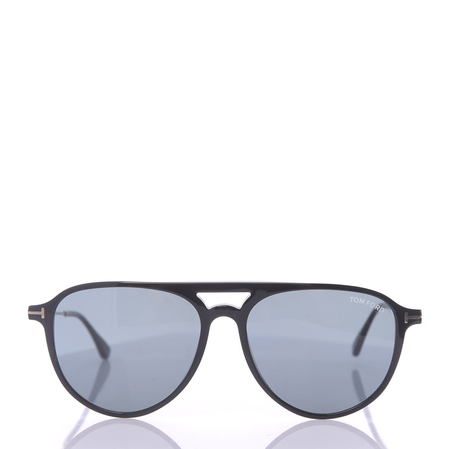 Tom Ford Carlo Aviator Sunglasses TF587 Black 2 of 7