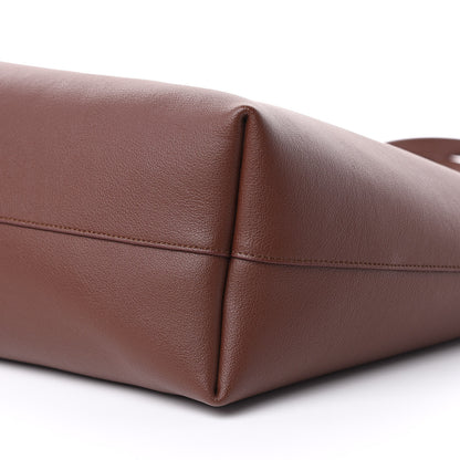 Saint Laurent Calfskin Large Shopping Tote Old Brandy 8 of 11
