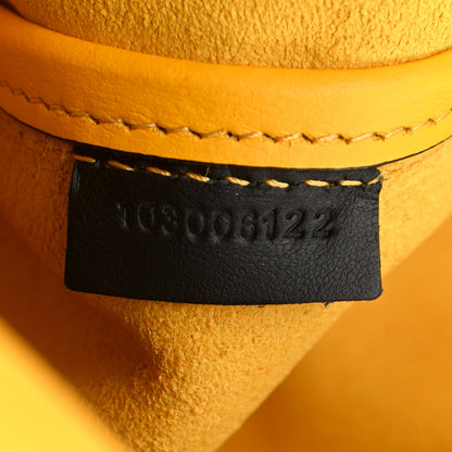 Proenza Schouler Calfskin Large Ruched Tote Yellow 7 of 10