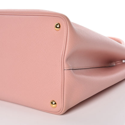 Prada Saffiano Cuir Large Double Bag Orchidea 14 of 14