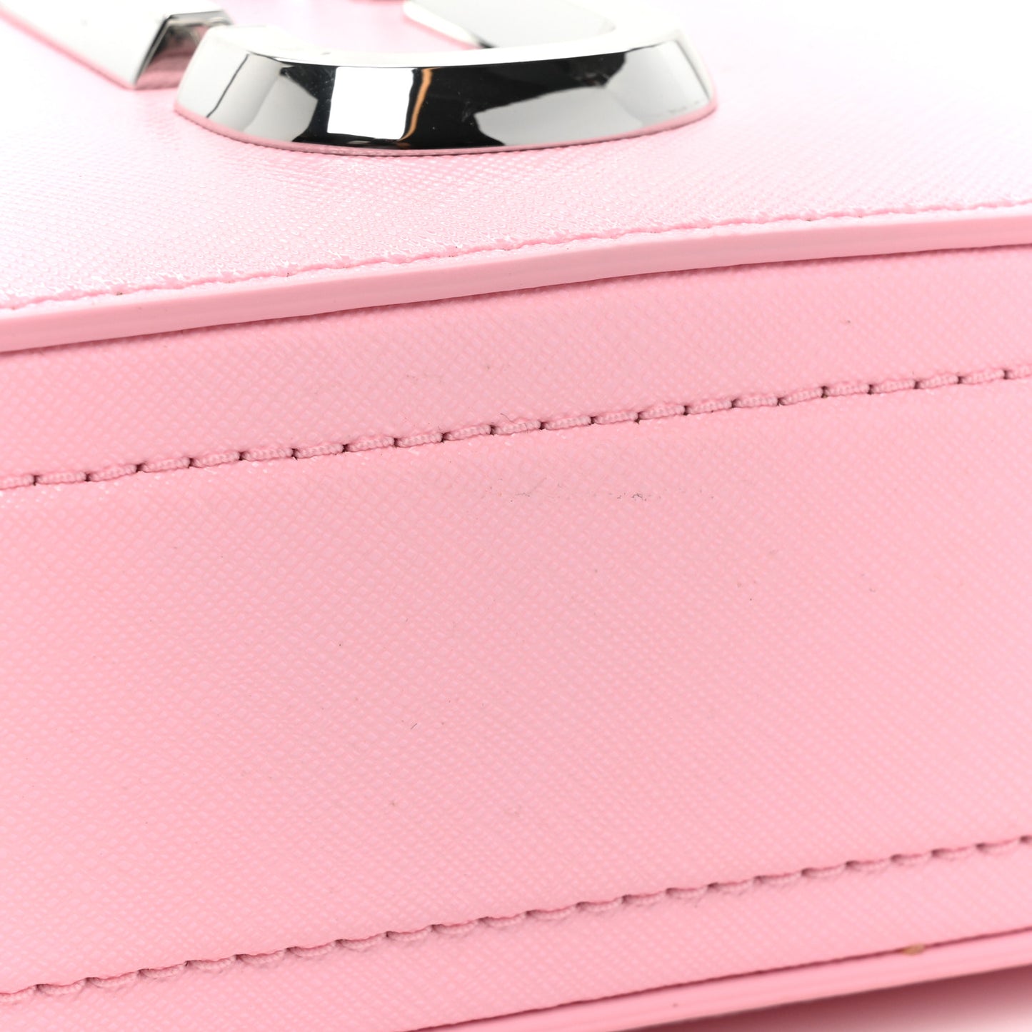 Saffiano Utility Snapshot Camera Bag Pink