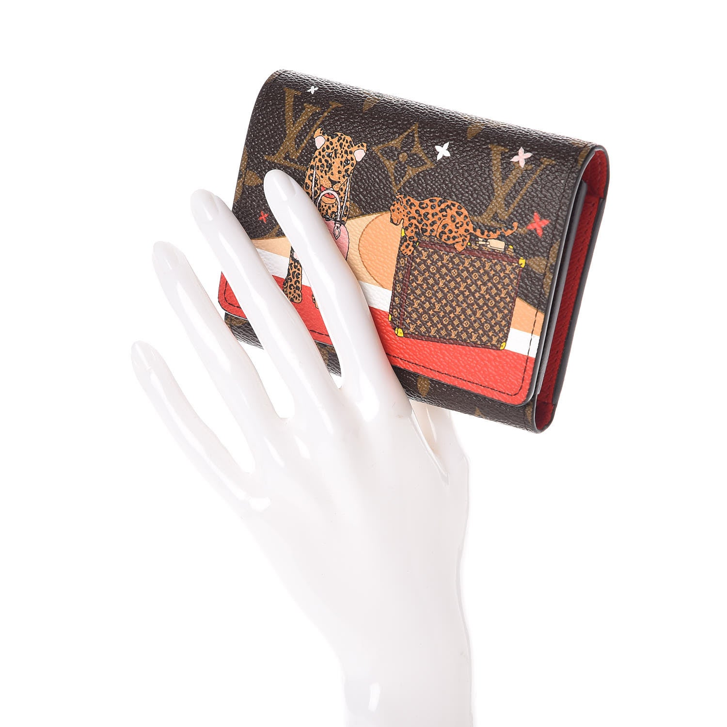 Louis Vuitton Monogram 2018 Christmas Animation Victorine Wallet 2 of 7
