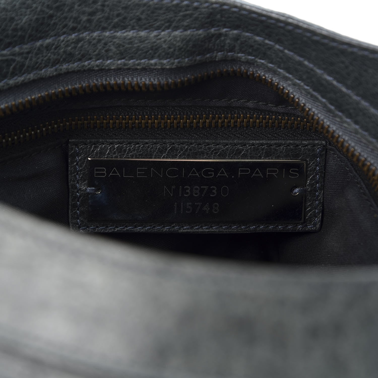 Balenciaga Agneau Classic Hardware City Anthracite 7 of 9