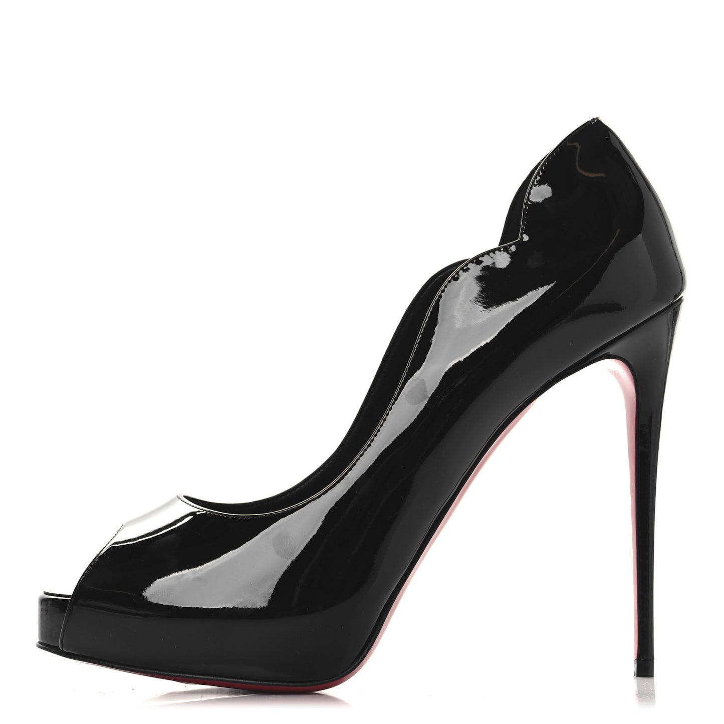 Patent Hot Chick Alta 120 Pumps 38.5 Black