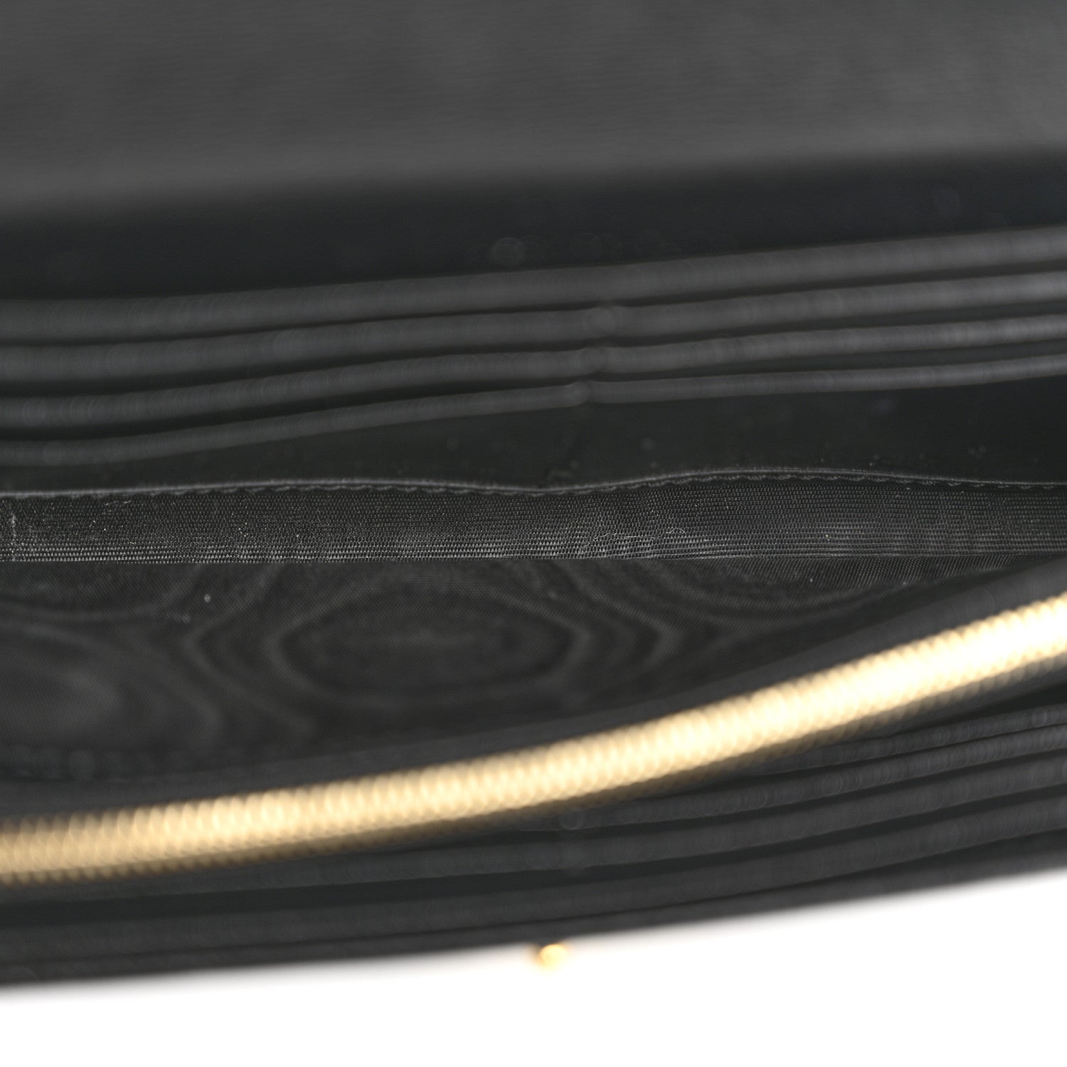 Gucci Calfskin Jackie 1961 Chain Wallet Black 4 of 12