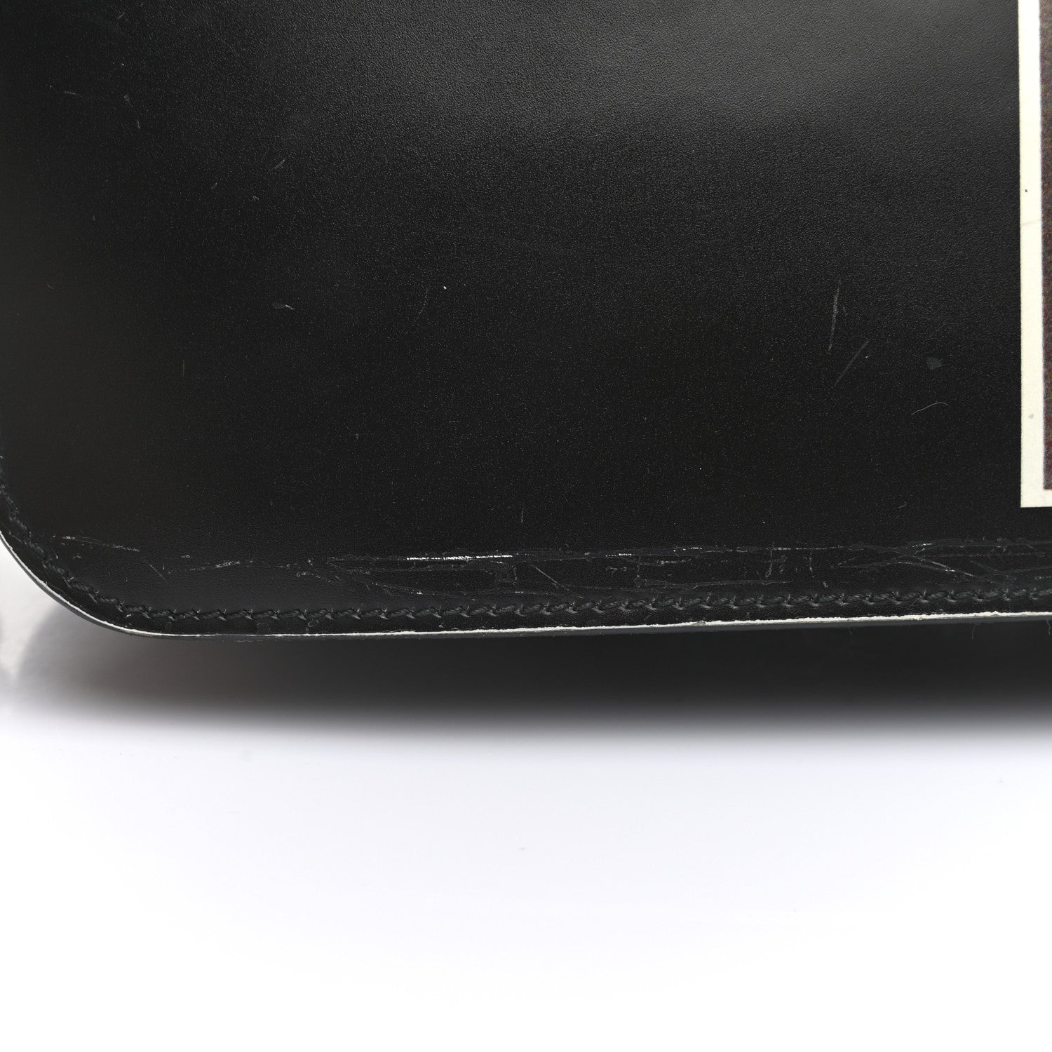 Burberry Calfskin Montage Print Small TB Bag Black 15 of 22