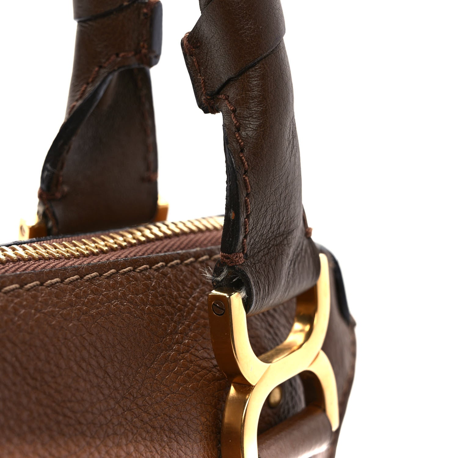 Chloe Calfskin Small Marcie Satchel Tan 14 of 14