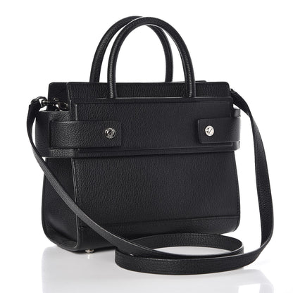 Givenchy Grained Calfskin Mini Horizon Satchel Black 3 of 7