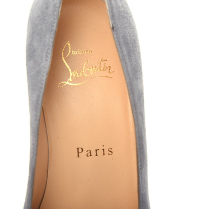 Christian Louboutin Veau Velours So Kate 55 Pumps 35 Light Blue 8 of 10