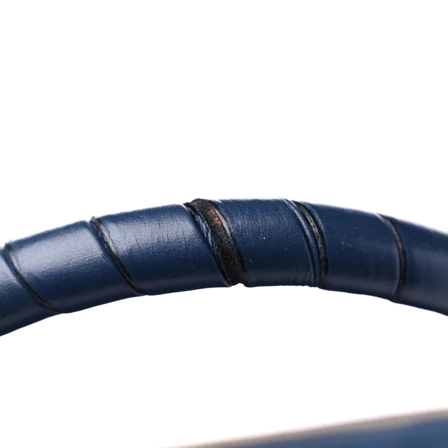 Calfskin Medium Marcie Satchel Royal Navy