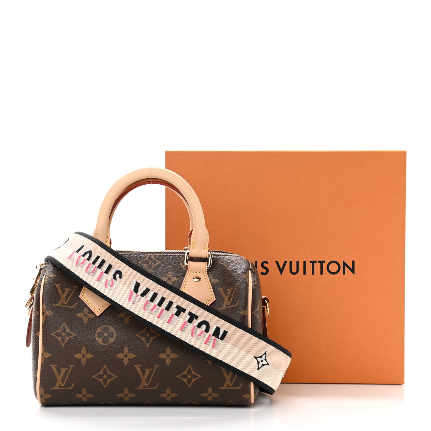 Monogram Speedy Bandouliere 20 Black