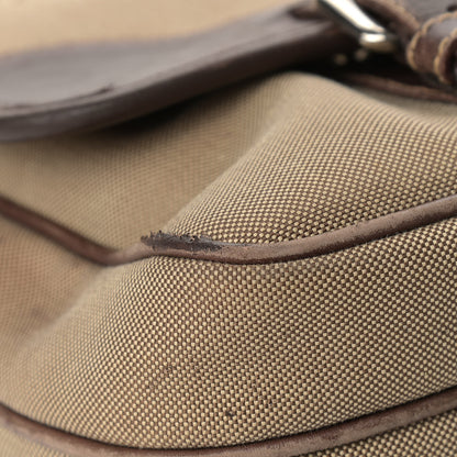 Prada Jacquard Logo Messenger Corda Moro 8 of 19