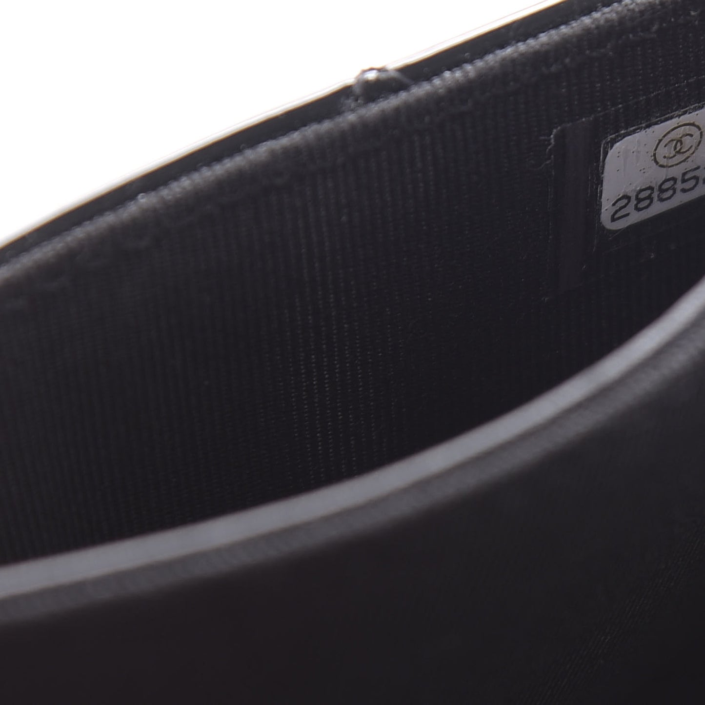 Patent Quilted Flap Card Holder Wallet Black