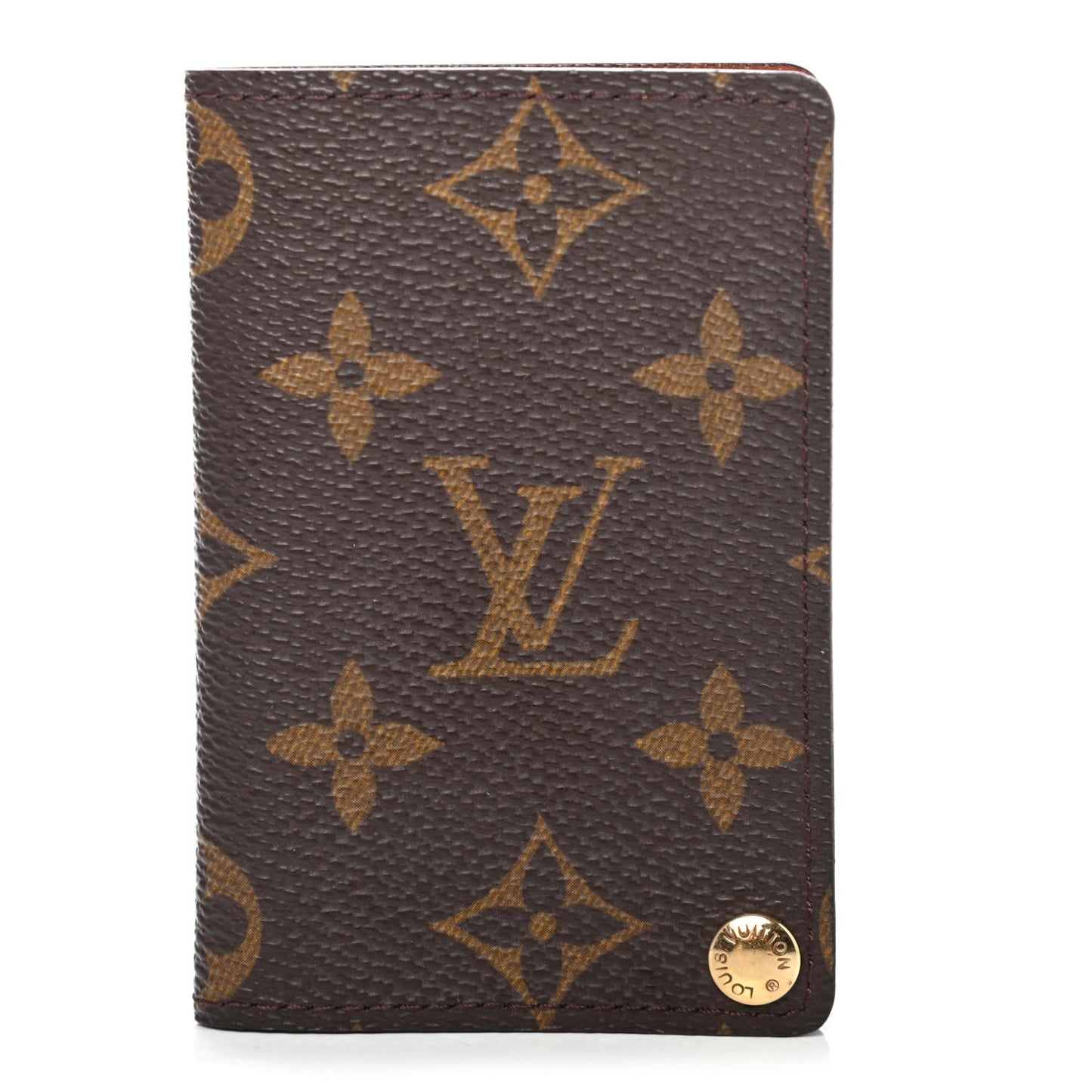 Monogram Credit Card Photo Holder