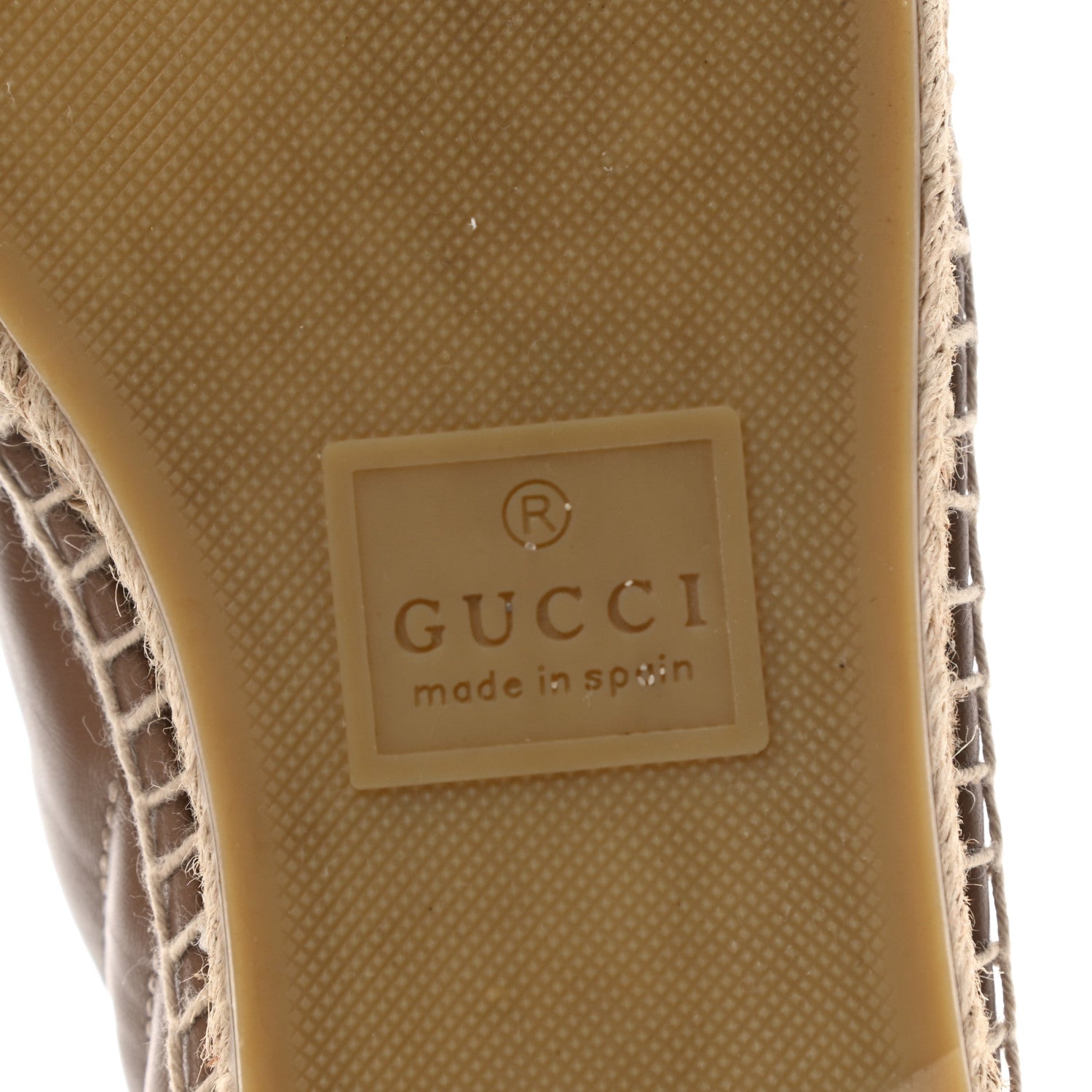 Gucci Nappa Matelasse GG Marmont Espadrilles 37.5 Porcelain Rose 6 of 10