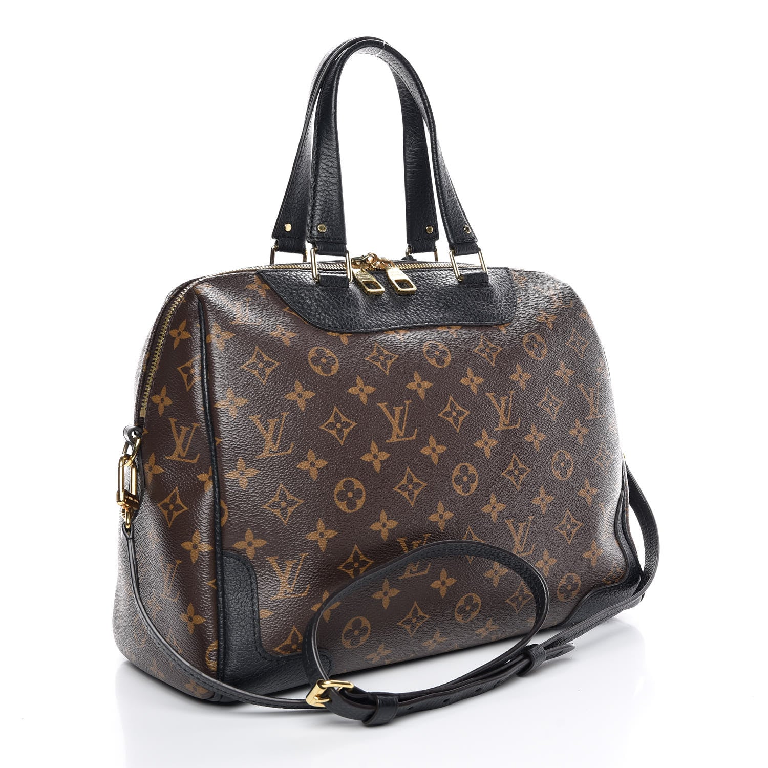 Louis Vuitton Monogram Retiro NM Black 4 of 13