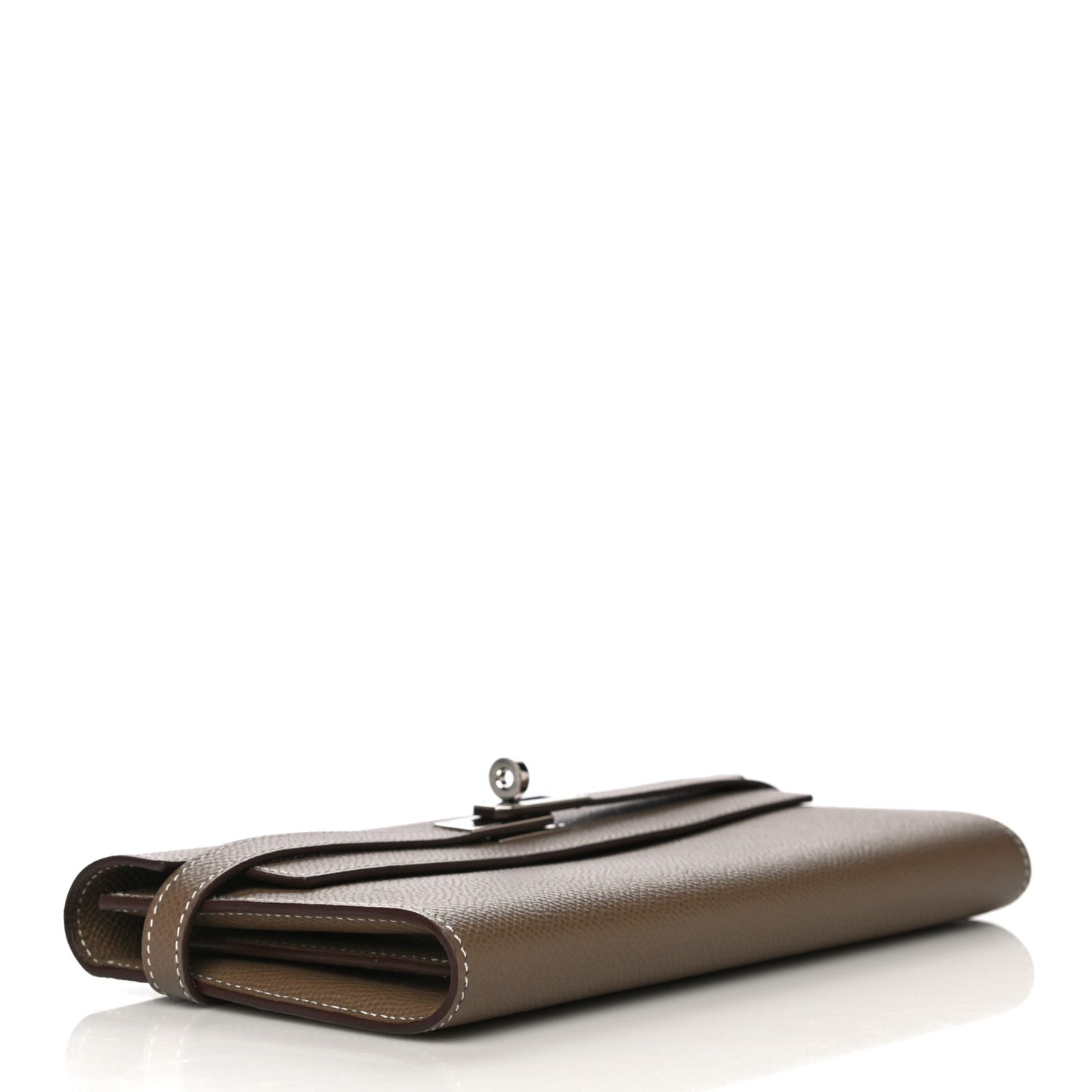 Epsom Kelly Longue Wallet Etoupe
