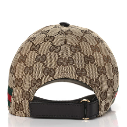 Gucci Monogram Web Baseball Hat 58 Beige Cocoa 5 of 8