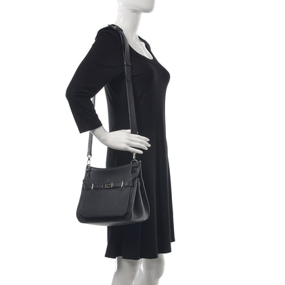 Hermes Taurillon Clemence Jypsiere 28 Black 2 of 8