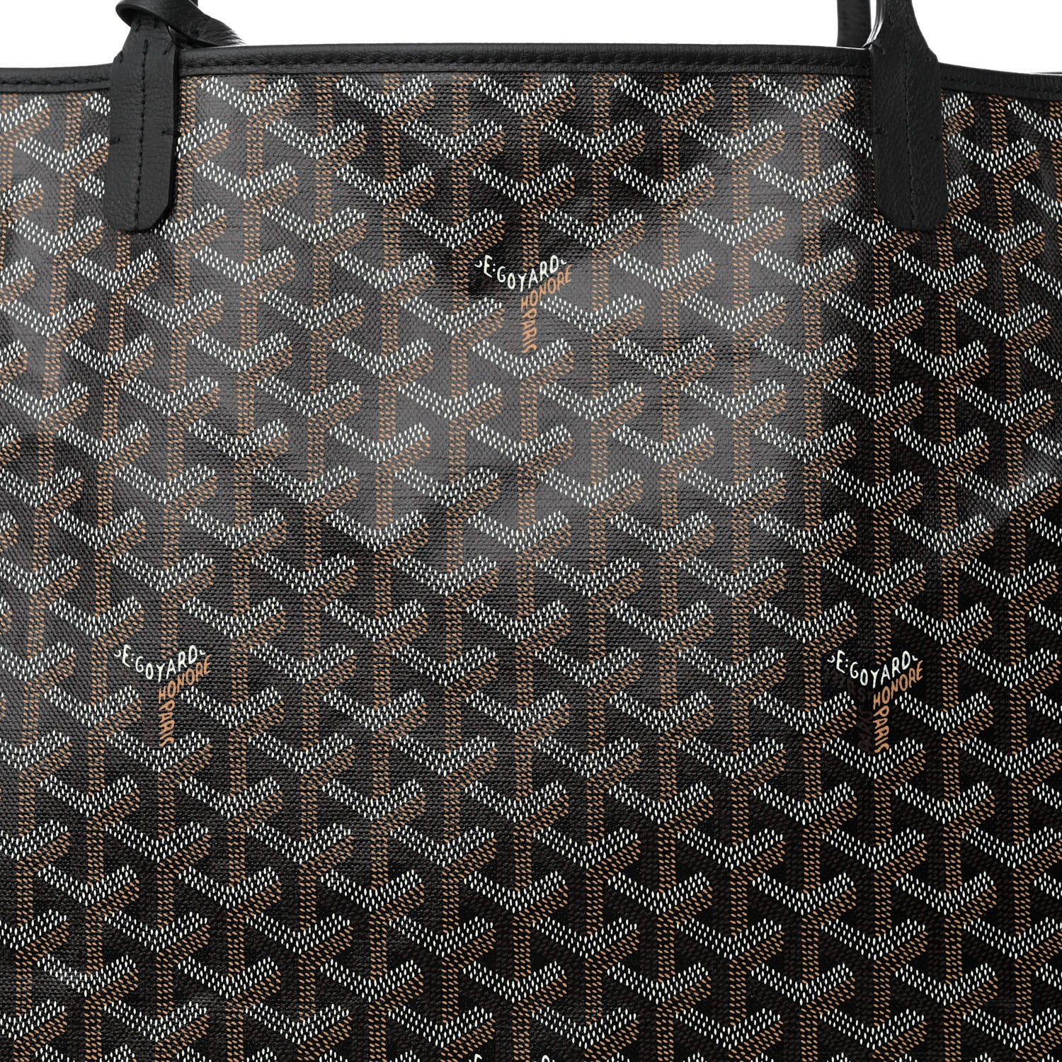 Goyard Goyardine Saint Louis GM Black 10 of 12