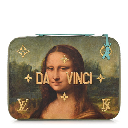 Louis Vuitton Masters Da Vinci Laptop Case Vert D’eau 1 of 8