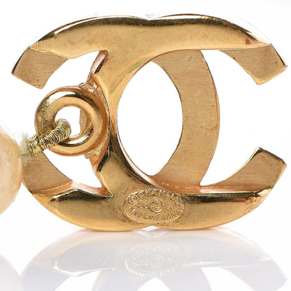 Chanel Pearl Short Necklace Gold 6 of 6
