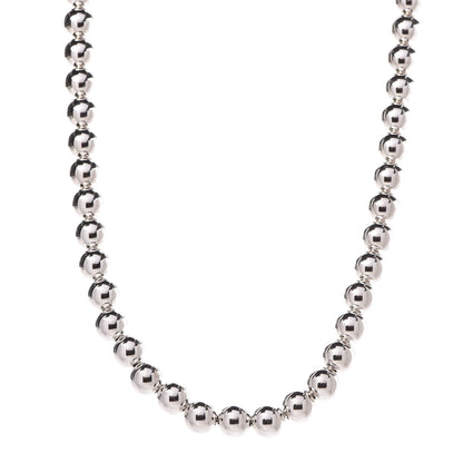 Tiffany Sterling Silver 10mm HardWear Ball Necklace 1 of 6