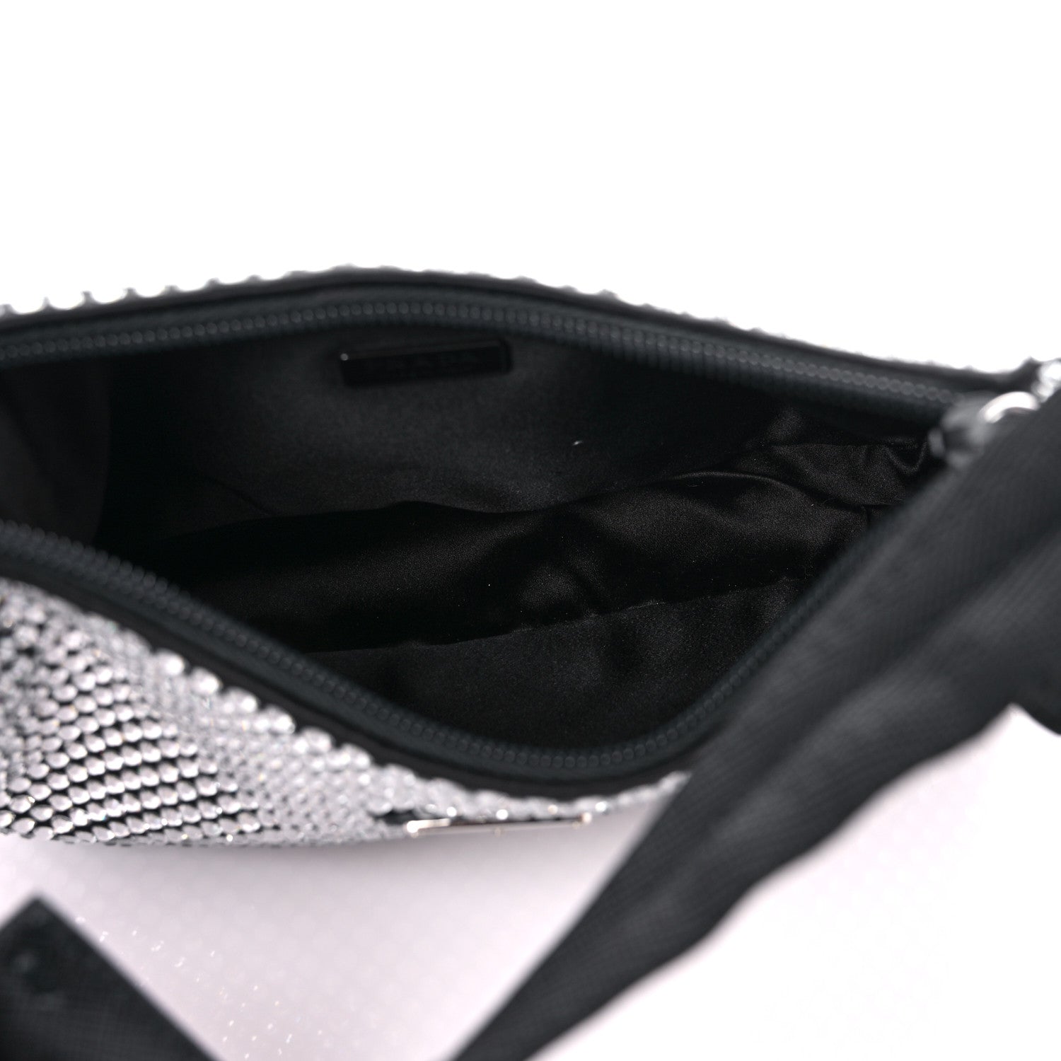 Prada Satin Crystal Mini Re-Edition 2000 Bag Cristal 5 of 9