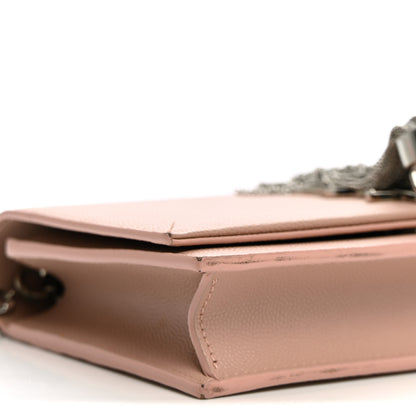 Saint Laurent Grain De Poudre Classic Monogram Kate Tassel Chain Wallet Pale Pink 8 of 10