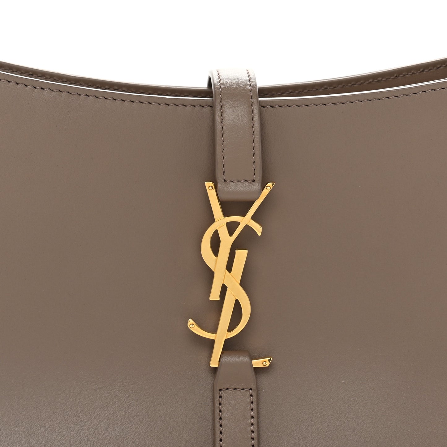 Smooth Calfskin Le 5 A 7 Hobo Taupe