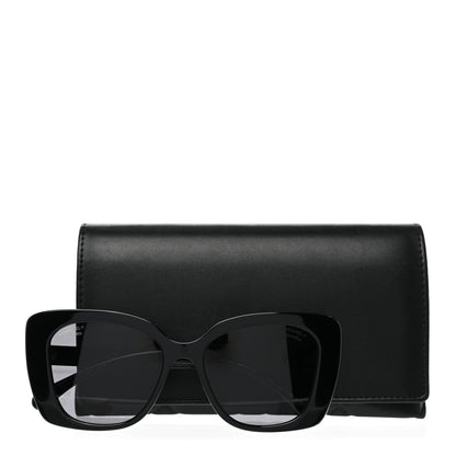 Chanel Acetate Strass Polarized Square Sunglasses 5422-B Black 7 of 7