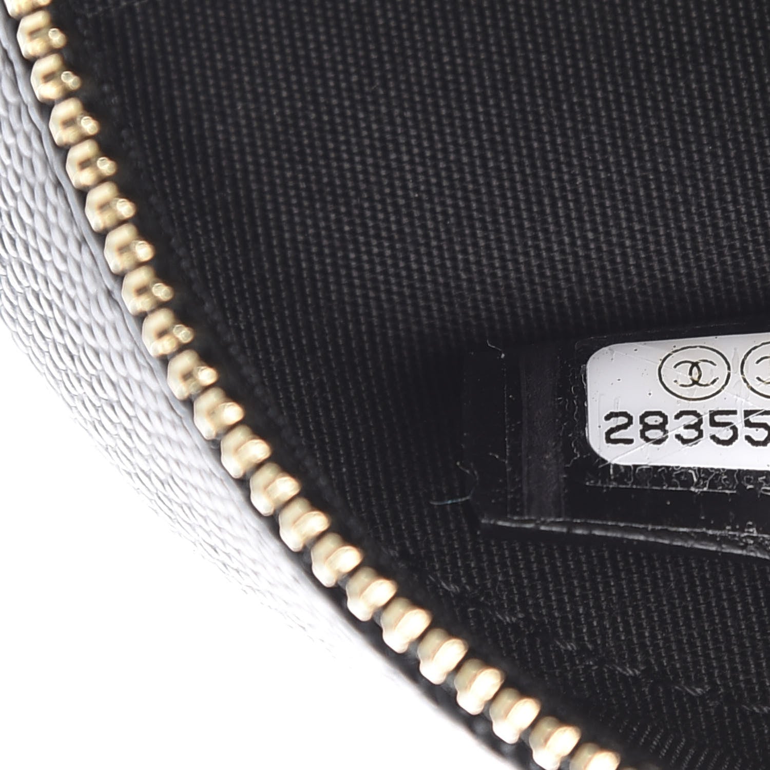 Chanel Caviar Quilted Round Filigree Crossbody Black 7 of 11