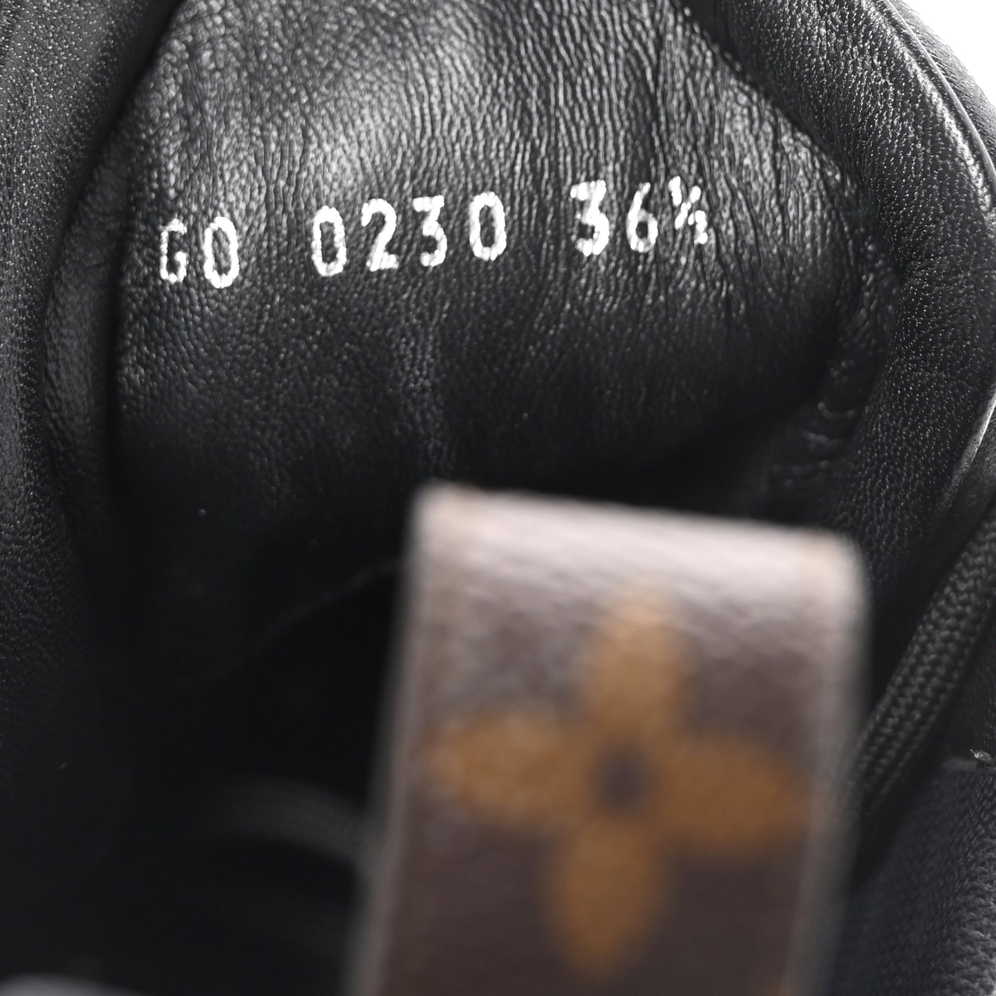 Calfskin Patent Monogram LV Archlight Sneakers 36.5 Black