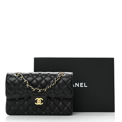 Chanel Caviar Quilted Small Double Flap Black 11 of 11
