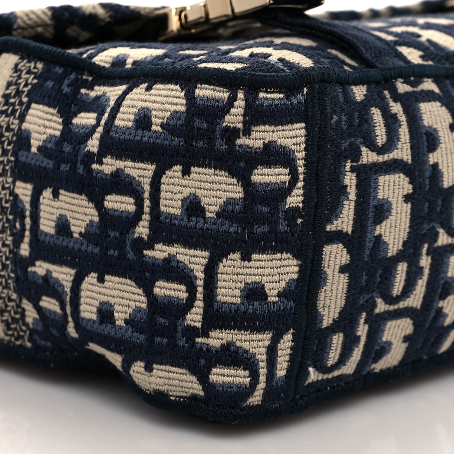 Christian Dior Oblique Small Diorcamp Bag Blue 9 of 10