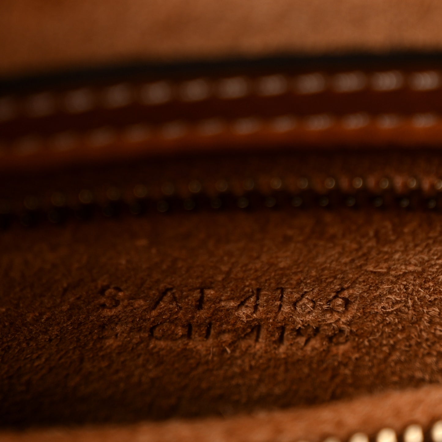 Natural Calfskin Micro Luggage Tan