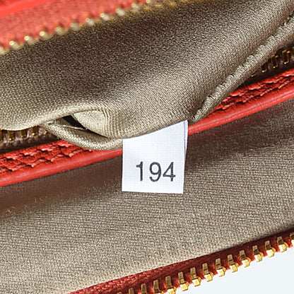 Miu Miu Goatskin Madras Bauletto Mardarino 7 of 9