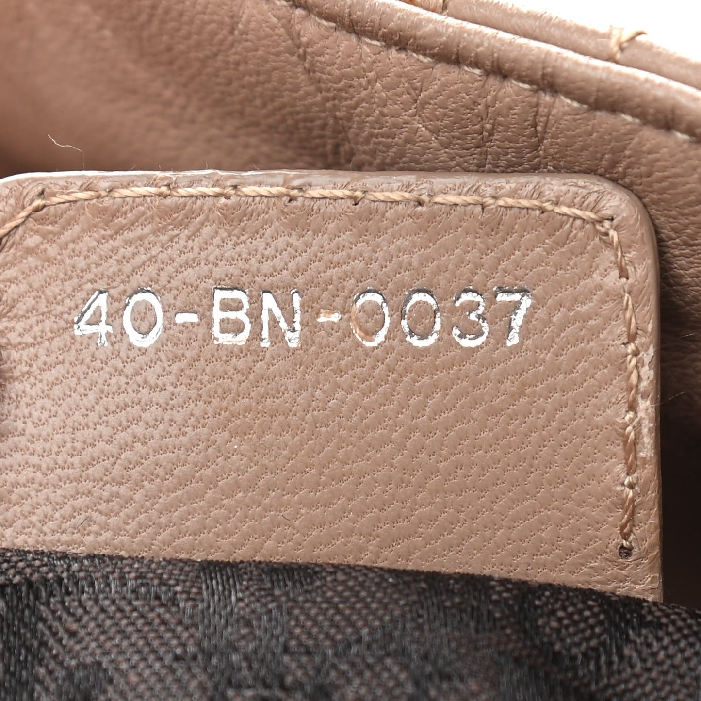 Lambskin Cannage Large Dior Soft Hobo Beige