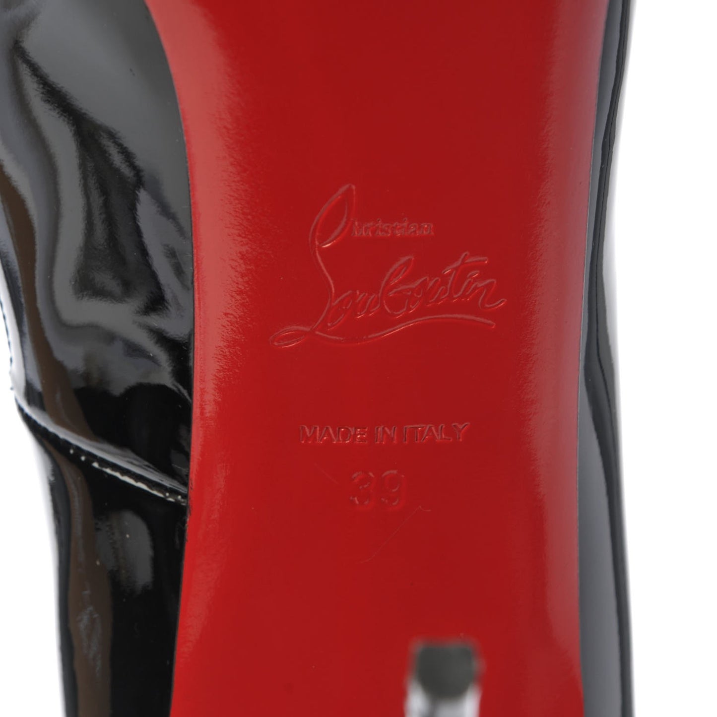 Patent New Very Prive 120 Pumps 39 Black