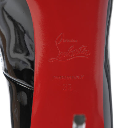 Christian Louboutin Patent New Very Prive 120 Pumps 39 Black 6 of 8
