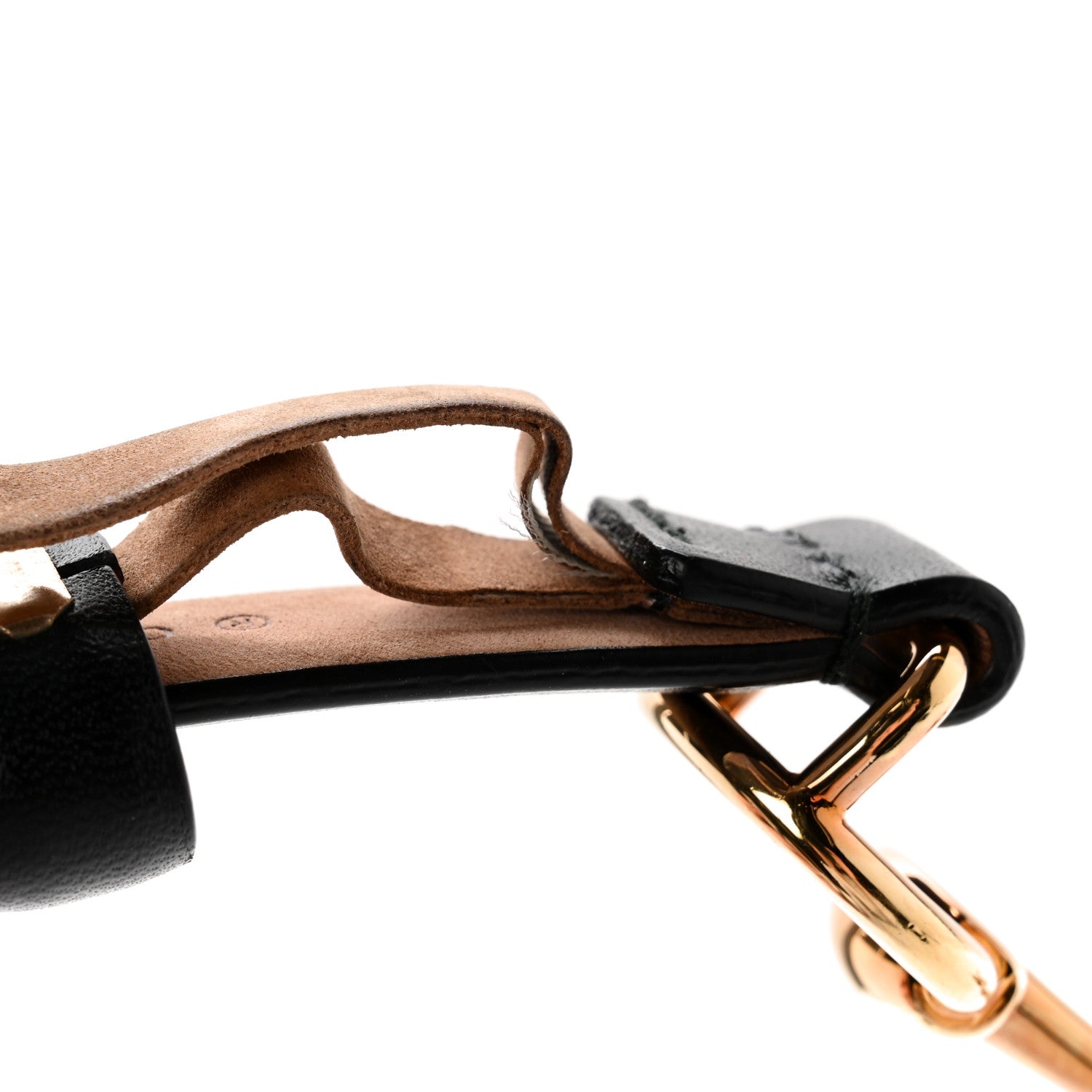 Gucci Calfskin Horsebit Skinny Belt 70 28 Black 7 of 7