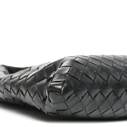 Bottega Veneta Calfskin Intrecciato Small Hop Black 9 of 10