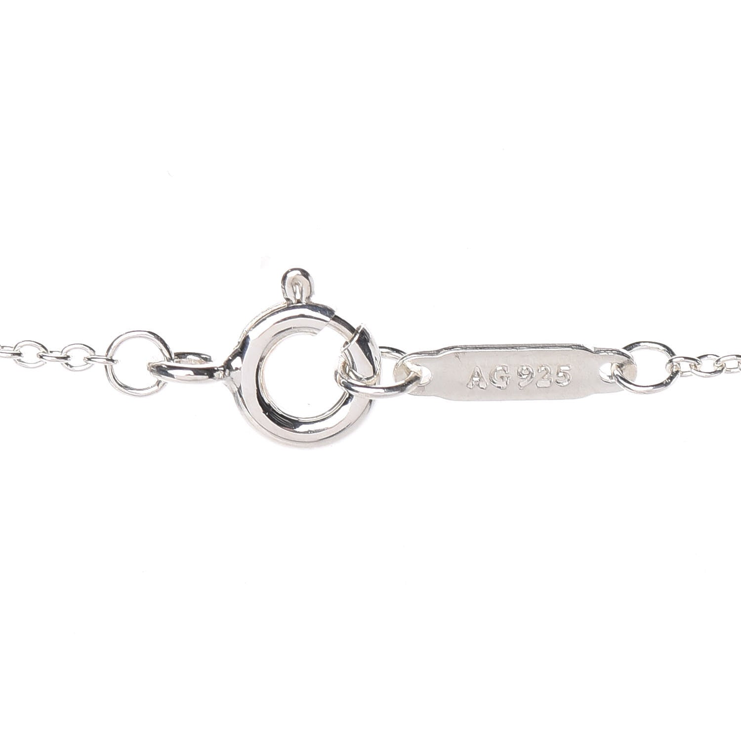 Tiffany Sterling Silver Enchant Heart Key Pendant Necklace 7 of 7