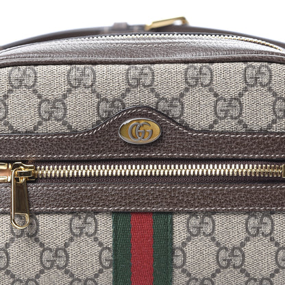 Gucci GG Supreme Monogram Web Small Ophidia Belt Bag 85 34 Dark Brown 11 of 11
