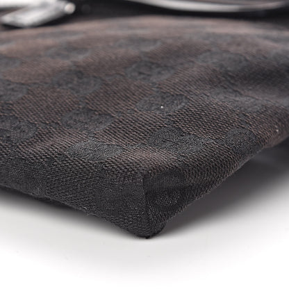 Gucci GG Monogram Double Pocket Belt Bag Black 12 of 13