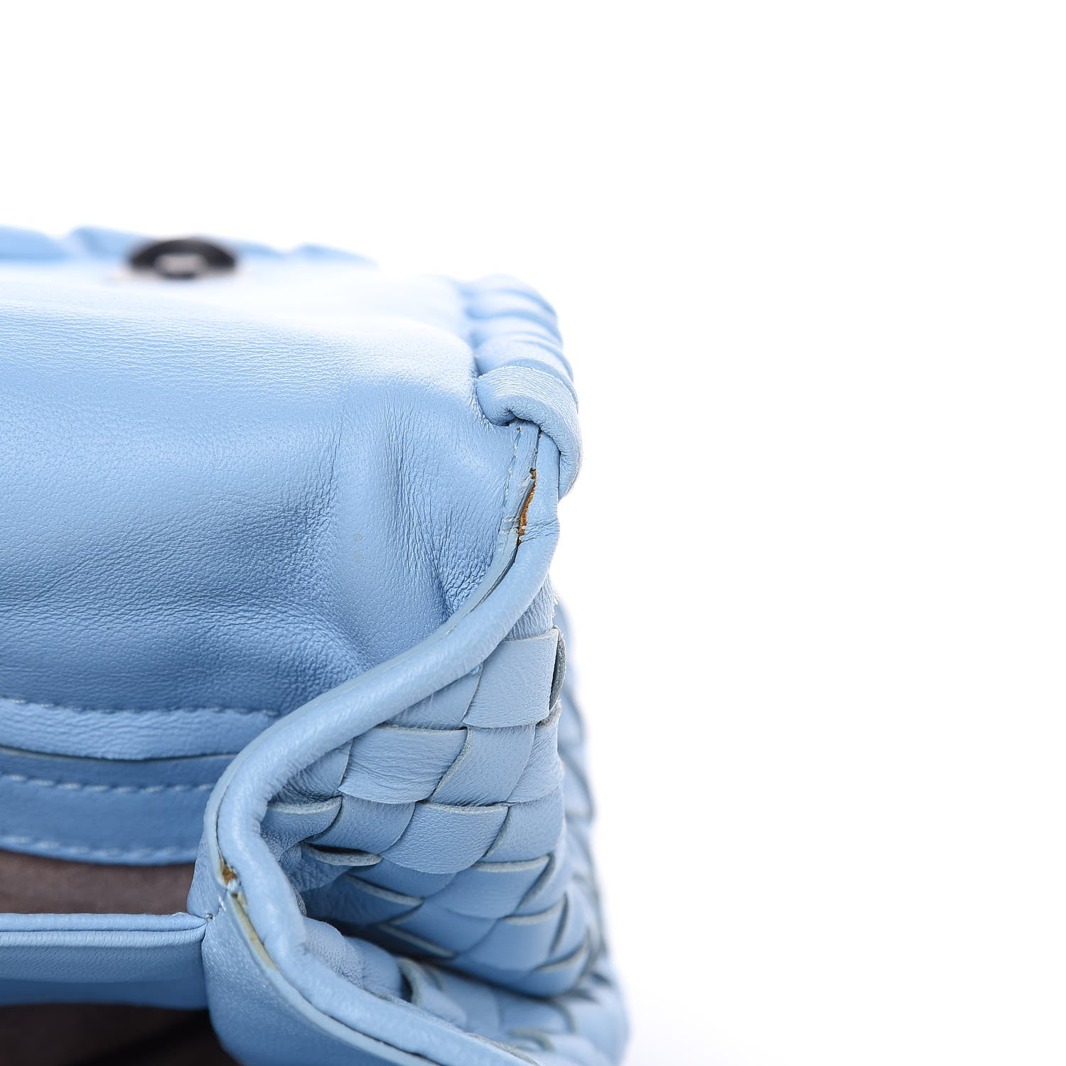 Bottega Veneta Nappa Intrecciato Large Olimpia Bag Light Blue 9 of 14