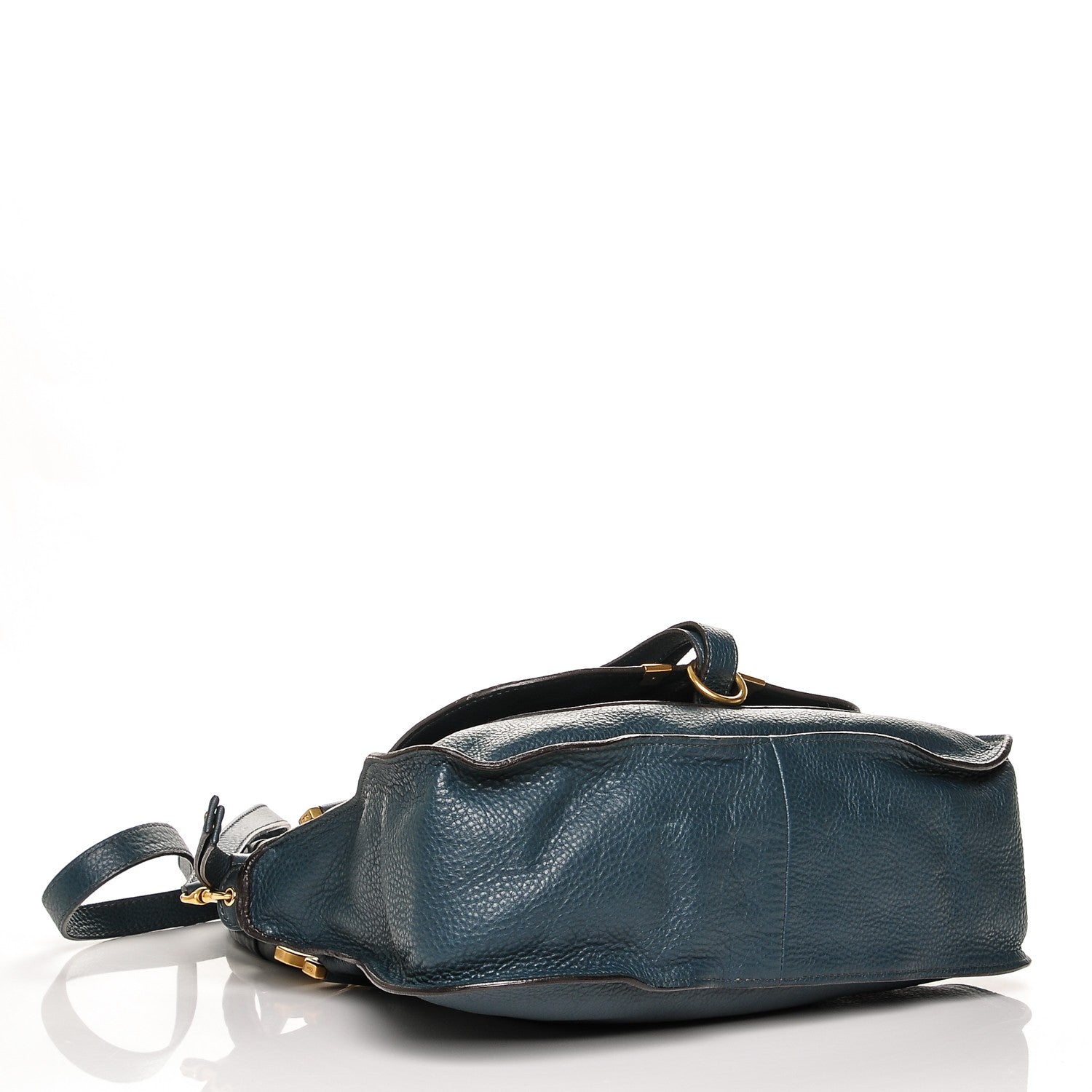 Chloe Calfskin Medium Marcie Satchel Teal 4 of 7